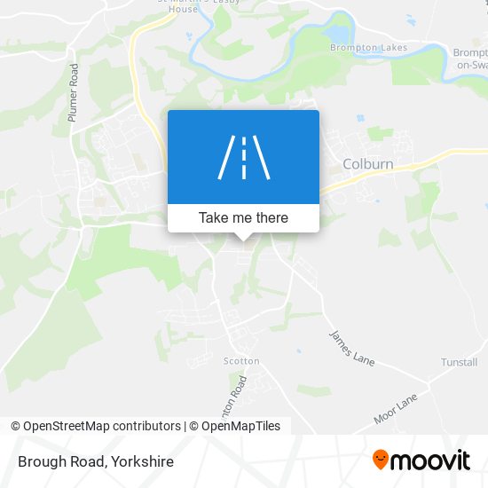 Brough Road map