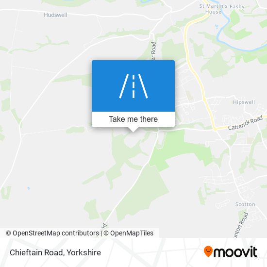 Chieftain Road map