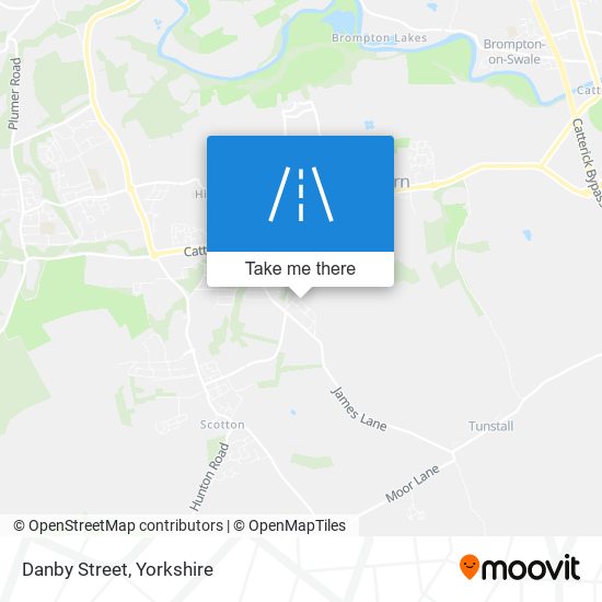 Danby Street map