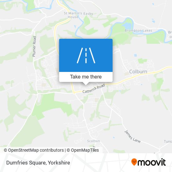 Dumfries Square map