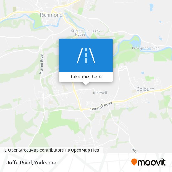 Jaffa Road map
