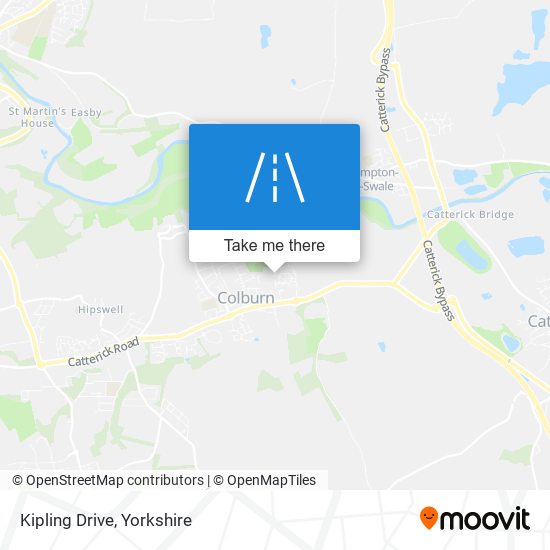 Kipling Drive map
