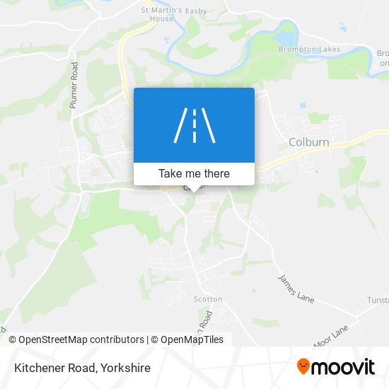 Kitchener Road map