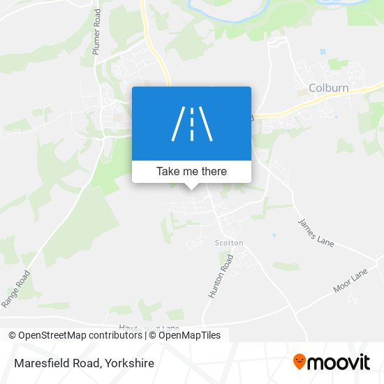 Maresfield Road map