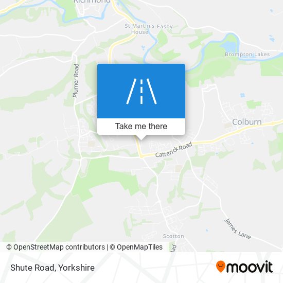 Shute Road map