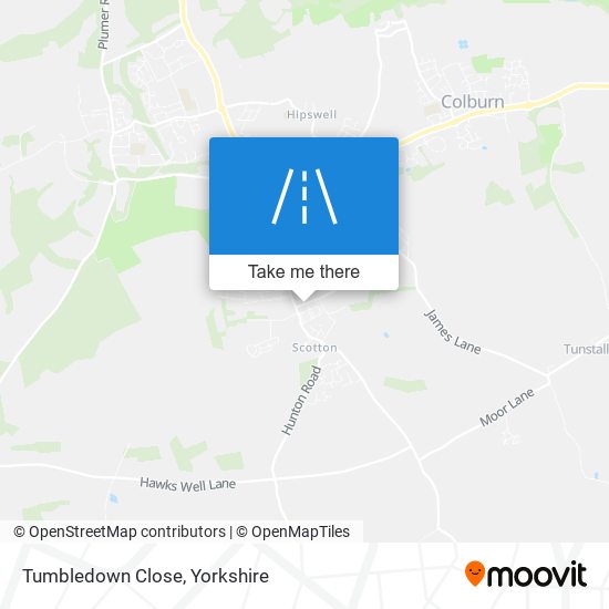 Tumbledown Close map