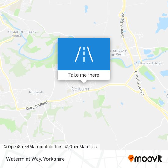 Watermint Way map