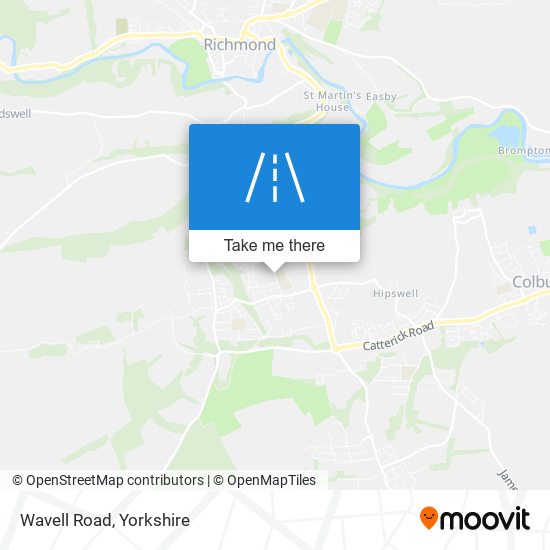 Wavell Road map
