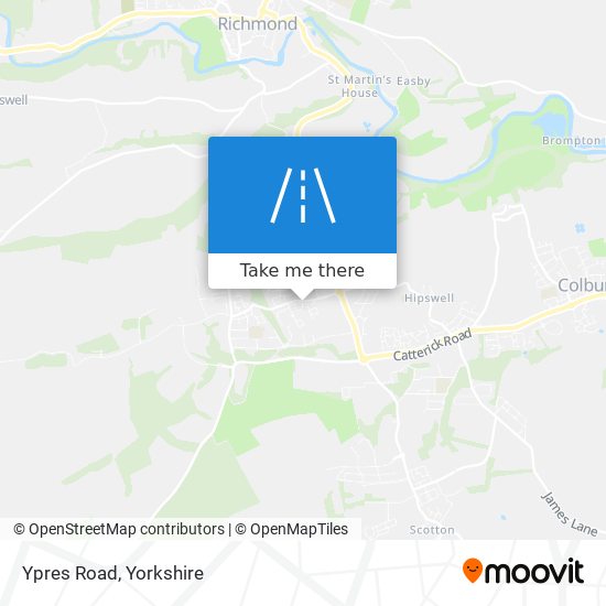 Ypres Road map