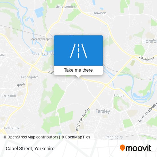 Capel Street map
