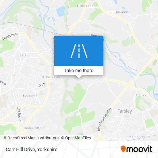 Carr Hill Drive map