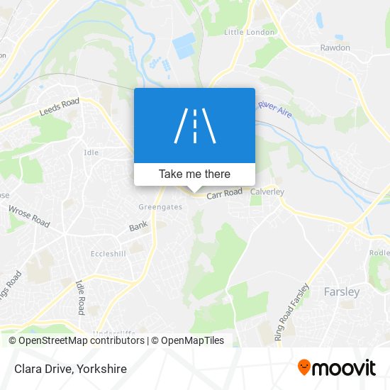 Clara Drive map