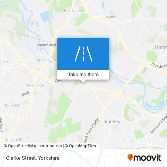 Clarke Street map