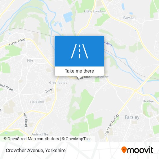 Crowther Avenue map