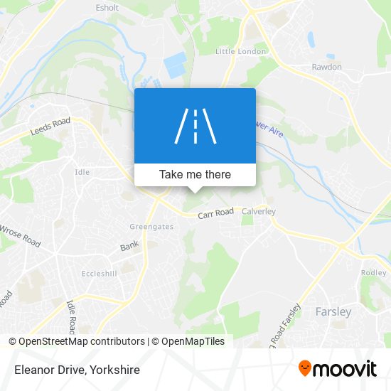 Eleanor Drive map