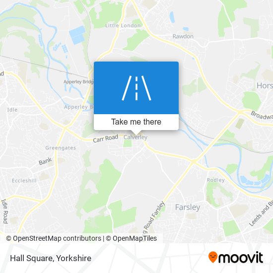 Hall Square map