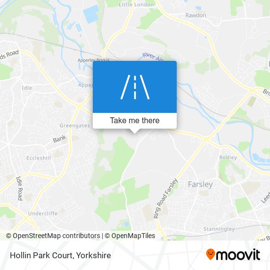 Hollin Park Court map