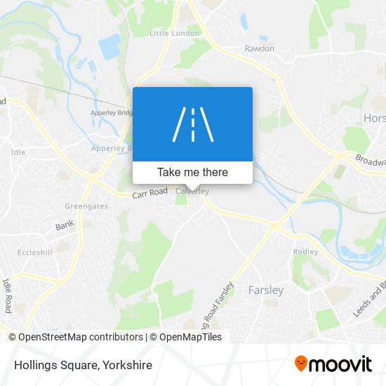 Hollings Square map