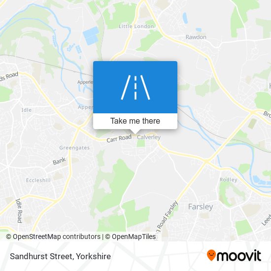 Sandhurst Street map