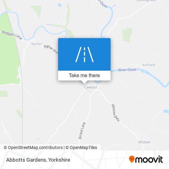 Abbotts Gardens map