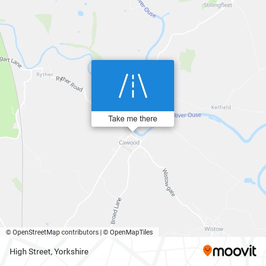High Street map