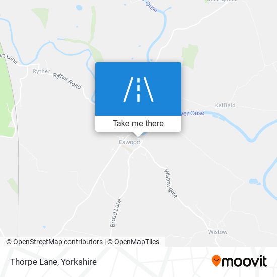 Thorpe Lane map
