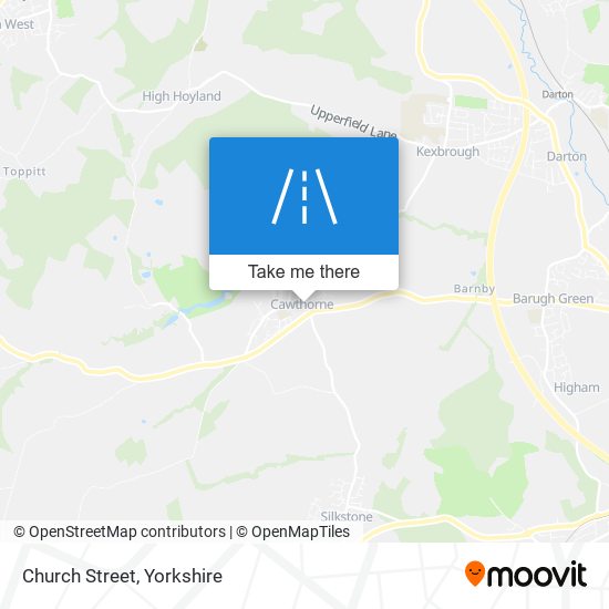 Church Street map
