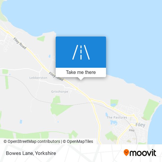 Bowes Lane map