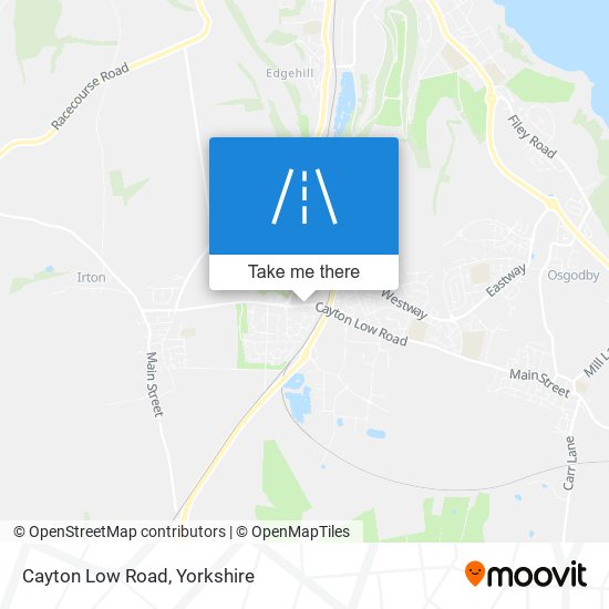 Cayton Low Road map