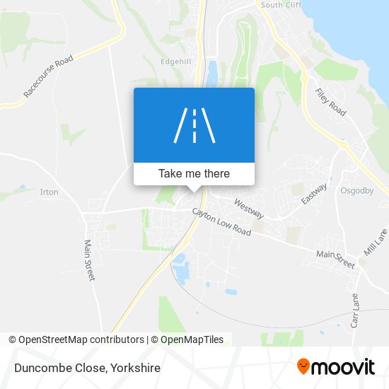 Duncombe Close map
