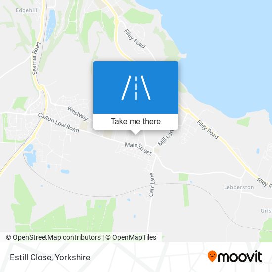 Estill Close map