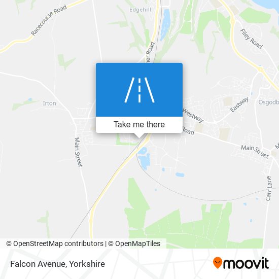 Falcon Avenue map