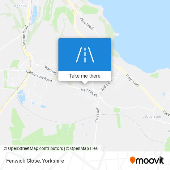 Fenwick Close map