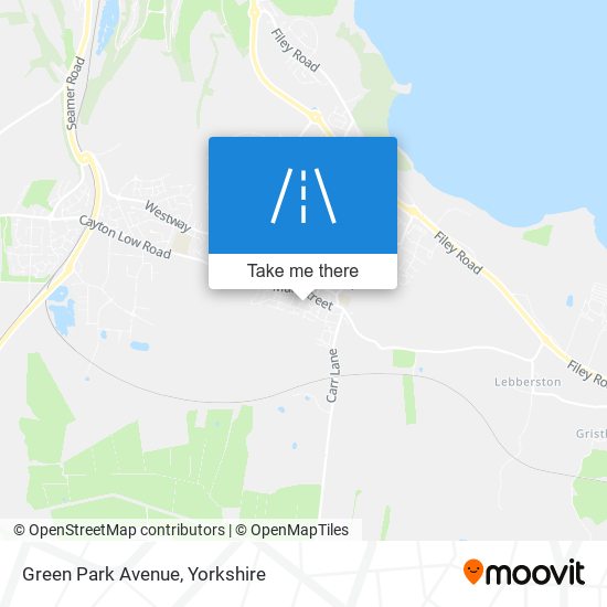 Green Park Avenue map