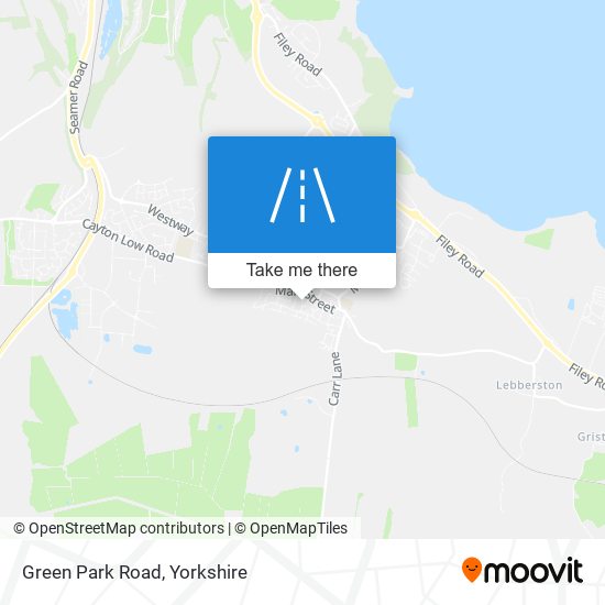 Green Park Road map