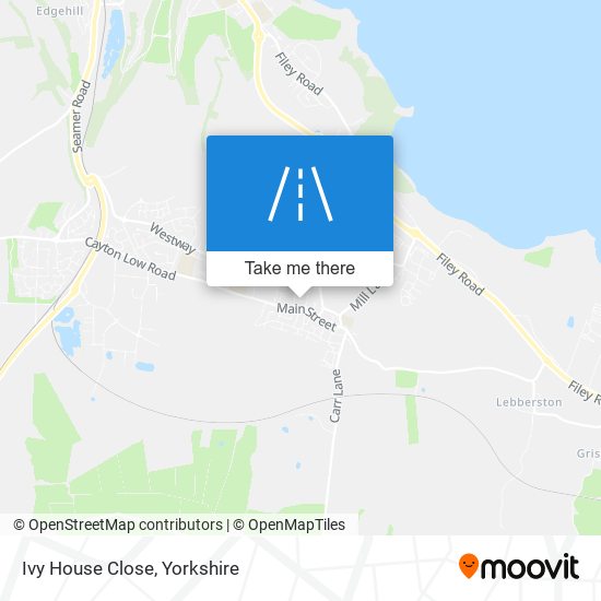 Ivy House Close map