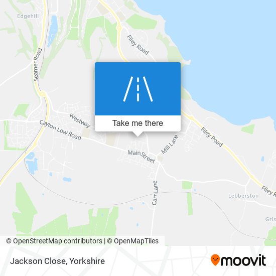 Jackson Close map