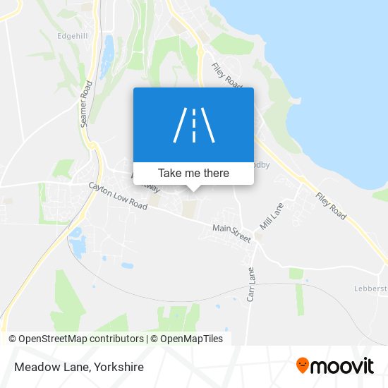 Meadow Lane map