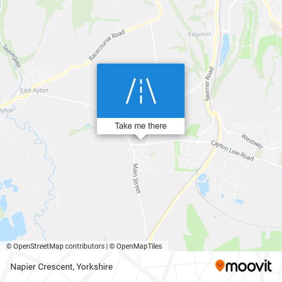 Napier Crescent map