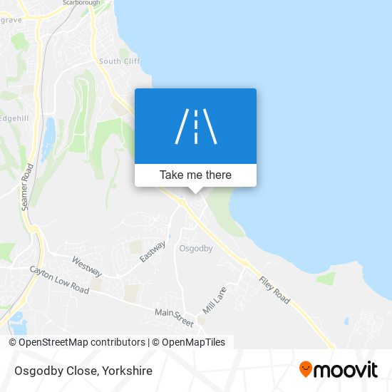 Osgodby Close map