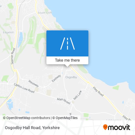 Osgodby Hall Road map