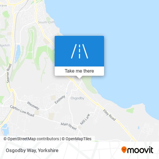 Osgodby Way map