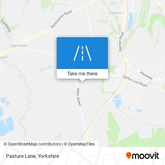Pasture Lane map