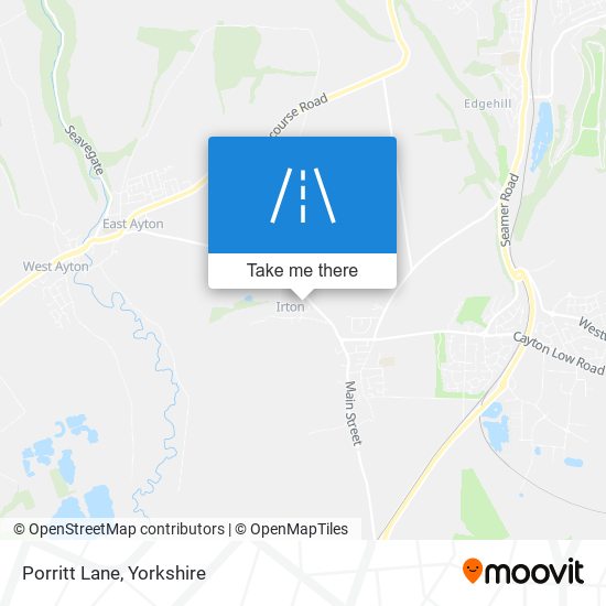 Porritt Lane map