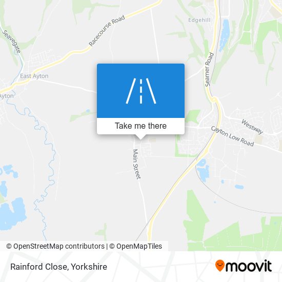 Rainford Close map