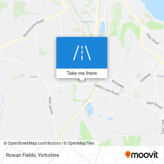 Rowan Fields map