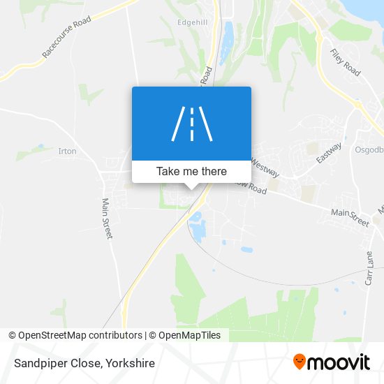 Sandpiper Close map