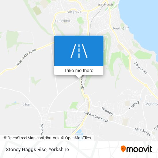 Stoney Haggs Rise map