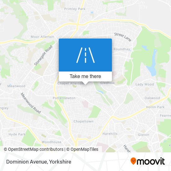 Dominion Avenue map