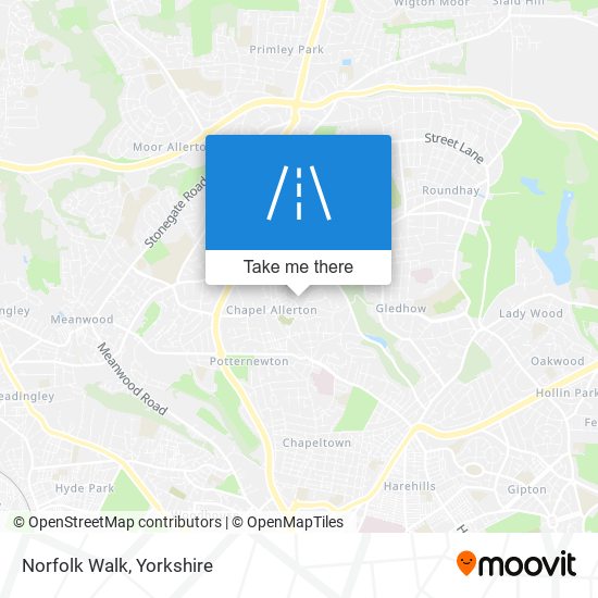 Norfolk Walk map